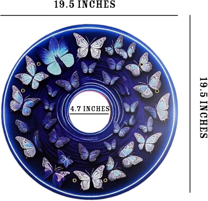 Blue butterflies