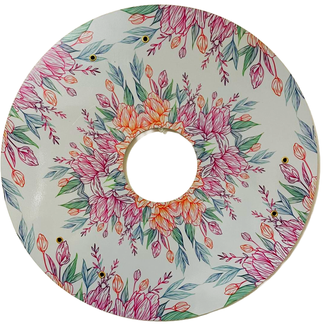 Special Reflective Floral Pattern