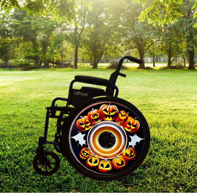 Halloween Time!-Designer wheel cover