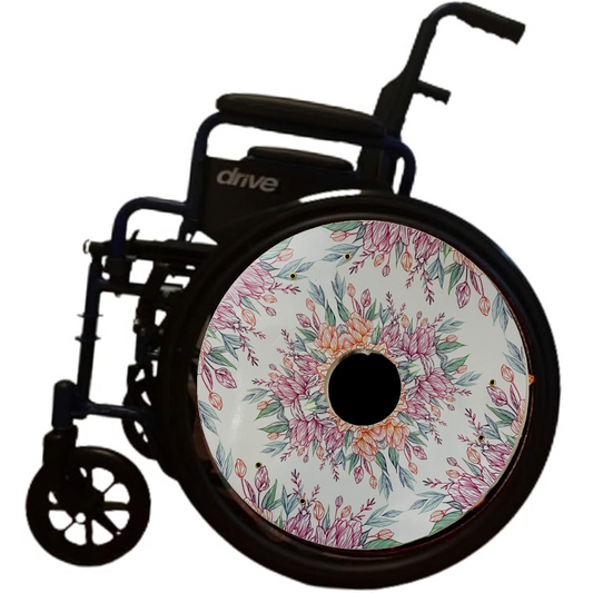 Special Reflective Floral Pattern