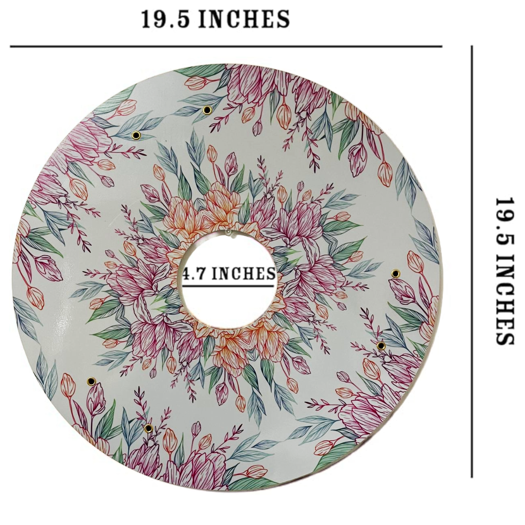 Special Reflective Floral Pattern