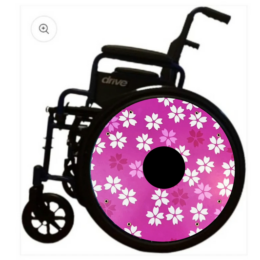 Floral pattern: 16 inches