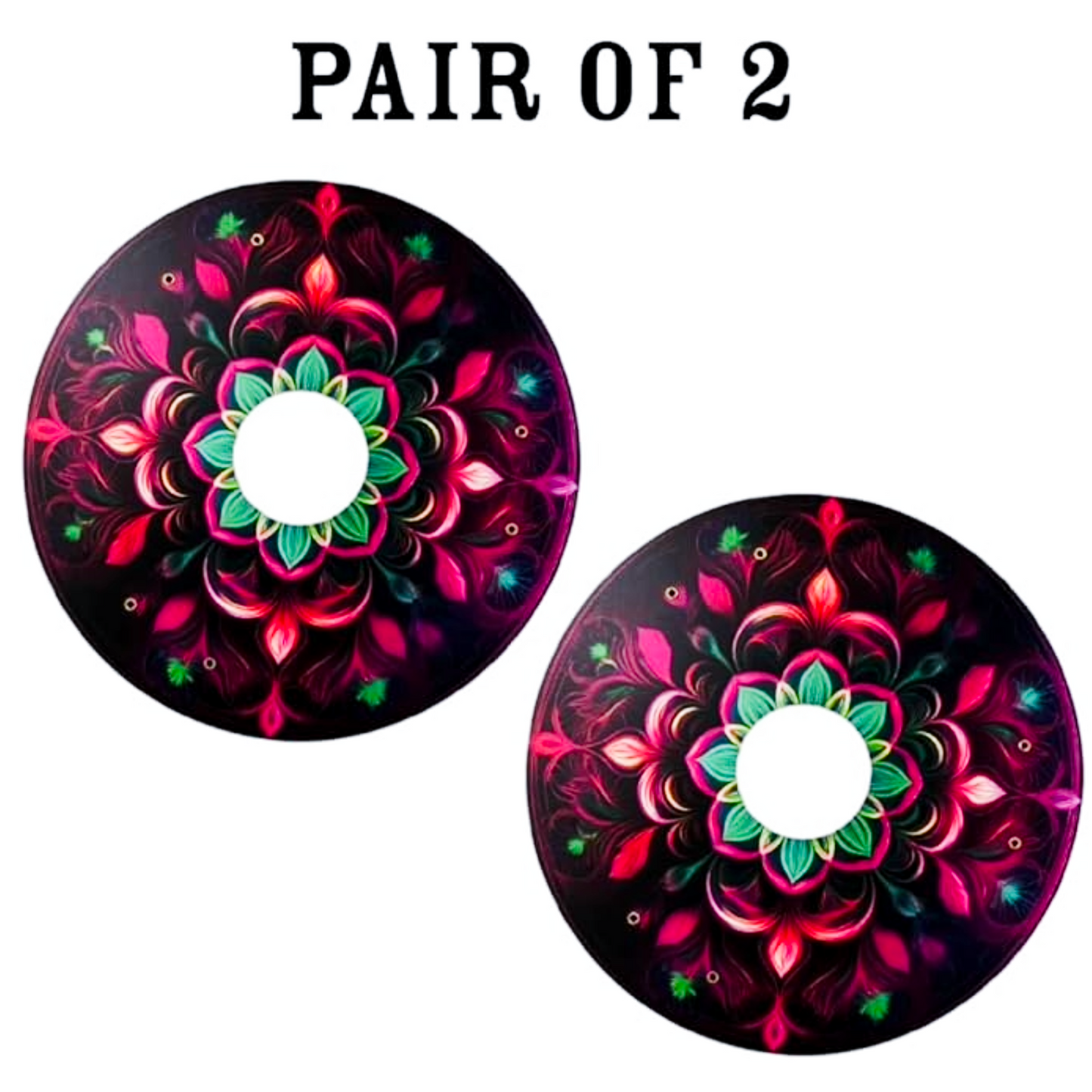 Wicked Pink and Green