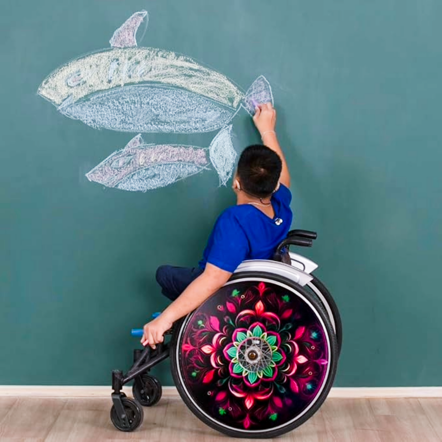 Wicked Pink and Green