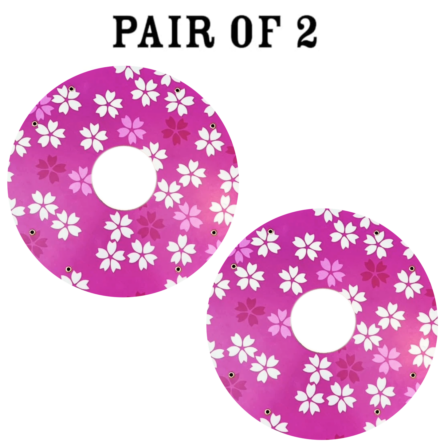 Floral pattern: 16 inches