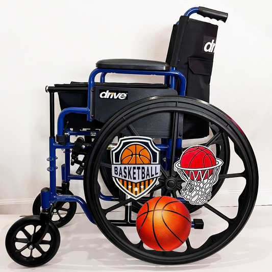 Basketball Charms, Easy Install/Remove