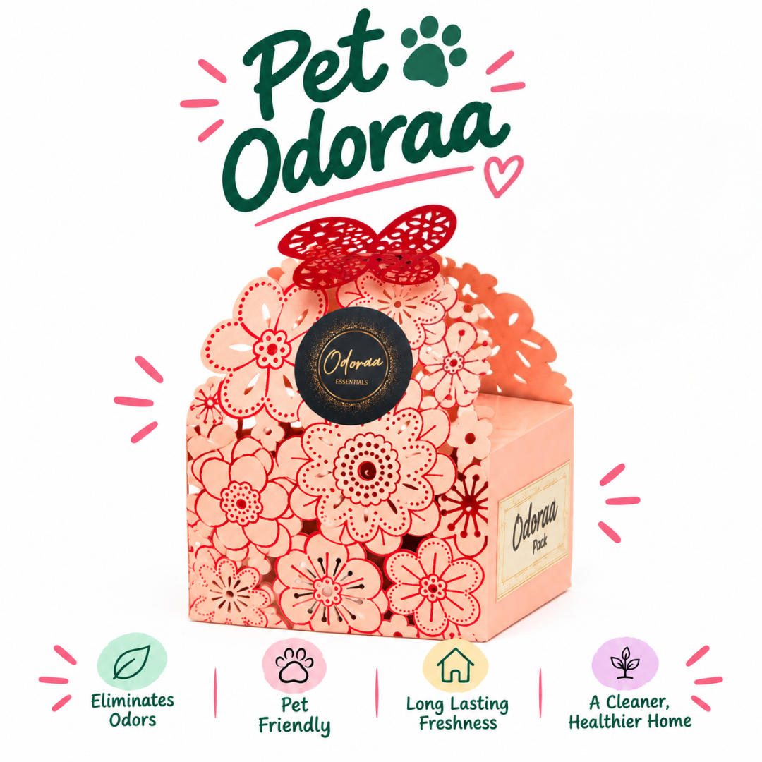 Odoraa -Pet Odoraa | Pet Odor Eliminator for Homes with Pets | Odor Absorber | Solar Rechargeable & Eco-Friendly | 3.5oz (Pack of 6)